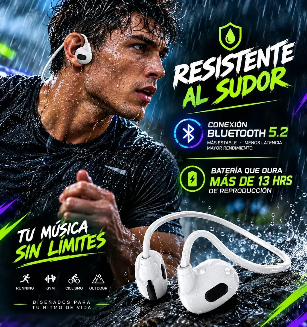 Audifonos Air De Conducción Osea